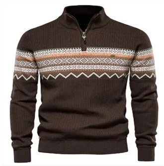 סוודר רוכסן חצי צוואר